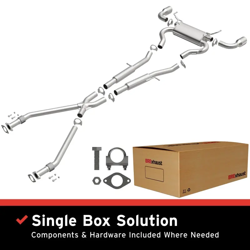 Brexhaust Stainless Steel Exhaust System For 2009–2020 Nissan 370Z (3.7L V6) 1