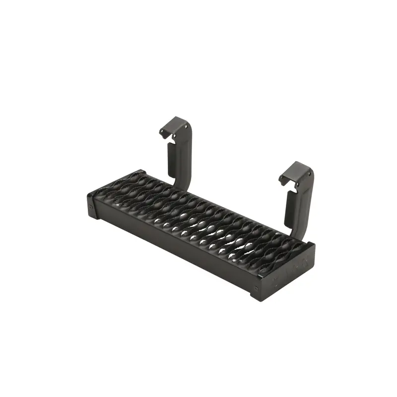 Carr Maxgrip Xp3 Side Step – Single Unit, Black Powder-Coated Assist Step 1