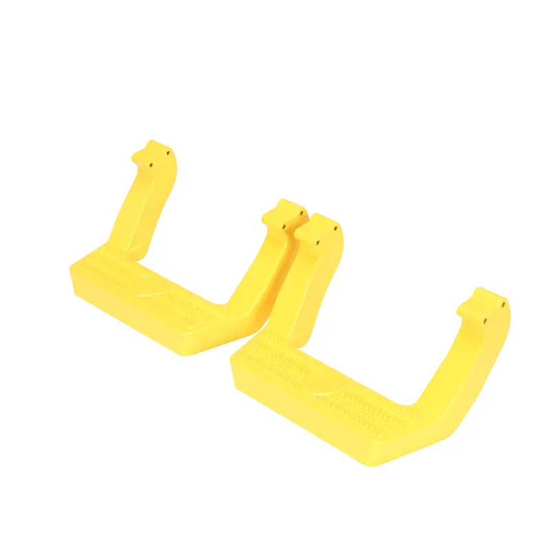 Carr Xp7 Side Assist Steps – Safety Yellow Powder-Coated, Pair (Model 118227) 1