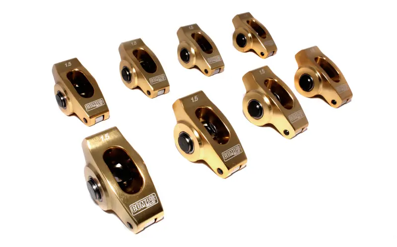Comp Cams Ultra Gold Rocker Arms — Arc Sb Design, Lightweight Aluminum, Small-Block Engine Fit 1
