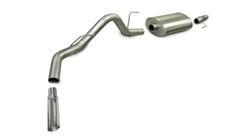 Corsa/Db Sport Cat-Back Exhaust For 2005–2008 Ford F-150 Supercrew With 5.5' Bed And 4.6L V8 – Polished Finish 1