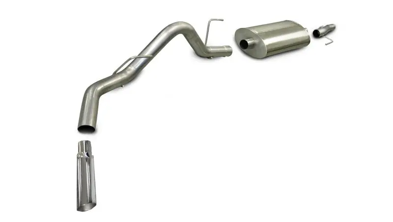 Corsa/Db Sport Cat-Back Exhaust For 2005–2008 Ford F-150 Supercrew With 5.5' Bed And 4.6L V8 – Polished Finish 2