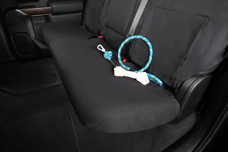 Covercraft Seatsaver Custom Polycotton Seat Covers For 2021–2024 Toyota Sienna – Second Row, Charcoal 1