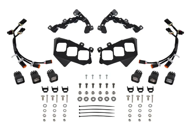 Diode Dynamics 17-24 Can-Am Maverick X3 C1 Headlamp Kit - Sport White Abl (Pair) 1