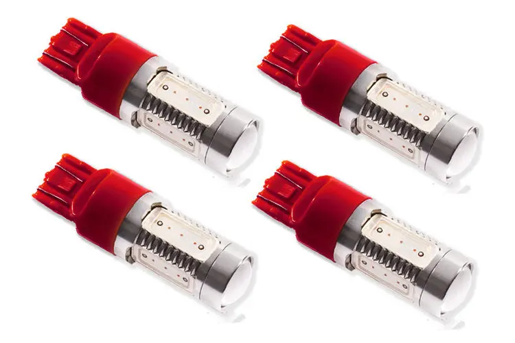 Diode Dynamics - Dd0108Q - 7443 Hp11 Led Red (Four) 1