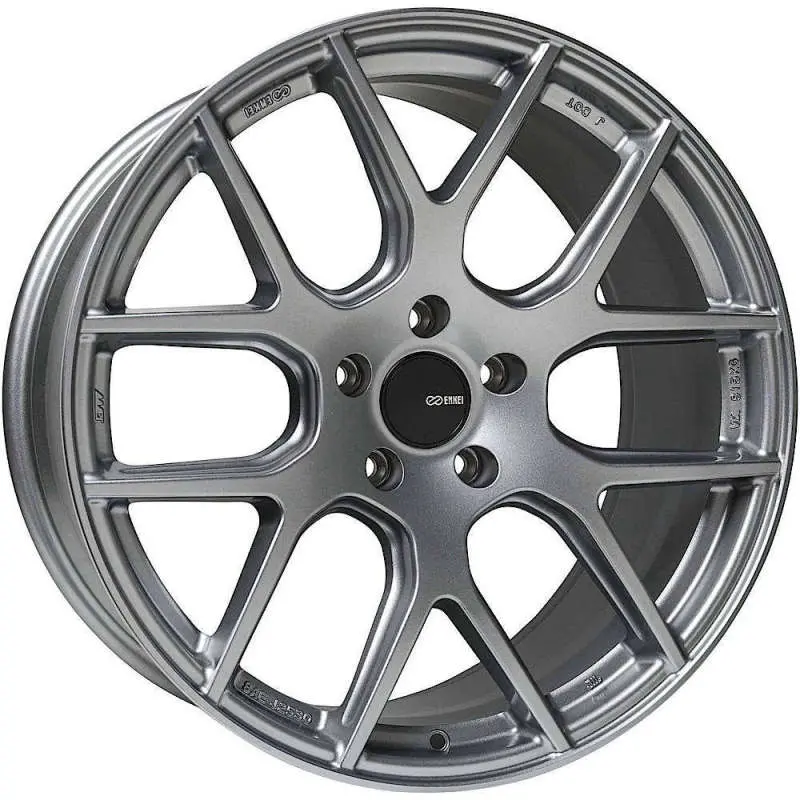 Enkei Xm-6 Storm Gray Alloy Wheel – 17X7.5", 5X100 Bolt Pattern, 45Mm Offset, 72.6Mm Center Bore 1