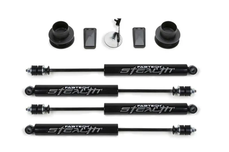 Fabtech 2.5-Inch Coil Spacer Lift Kit With Stealth Shocks For 2019–2022 Ram 2500 4Wd 1