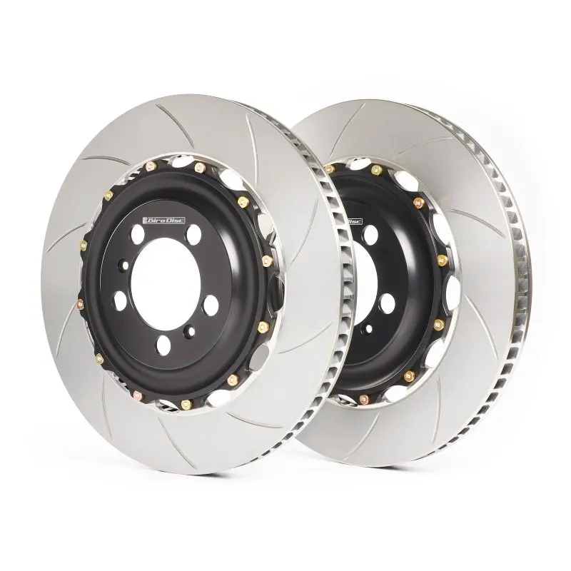 Girodisc Slotted Rear Brake Rotors For Porsche 991 Gt3 Cup & 992 Models 1