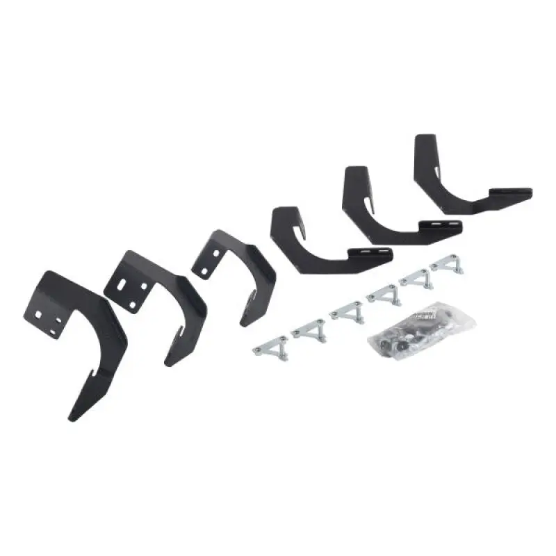 Go Rhino Mounting Brackets For 2019–2022 Ram 1500 Classic – Compatible With V-Series, Rb10 Slim, And Rb20 Slim Racks (Texas Black) 1