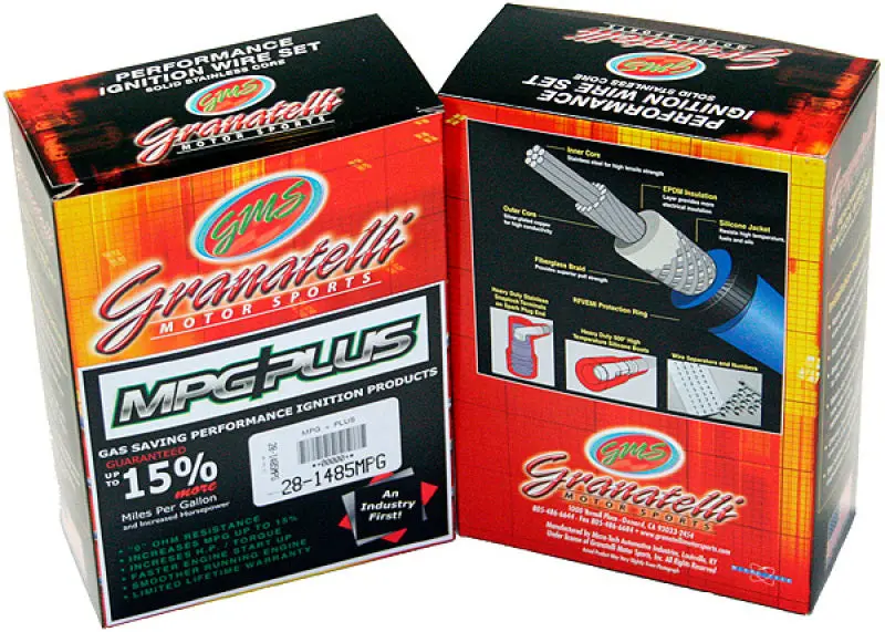 Granatelli Performance Ignition Wires For 1980 Cadillac Deville, Concours & Dts (8-Cylinder, 4.5L V8) 1