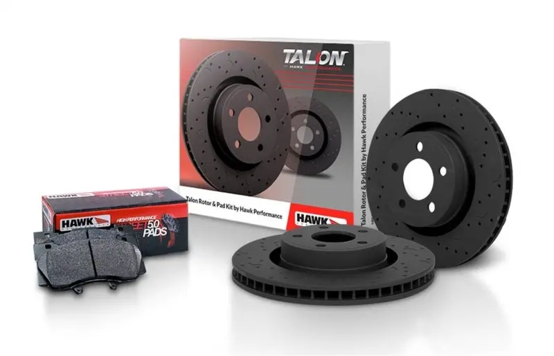 Hawk Talon High-Performance Brake Rotors – Lightweight, Vented, And Directional 2