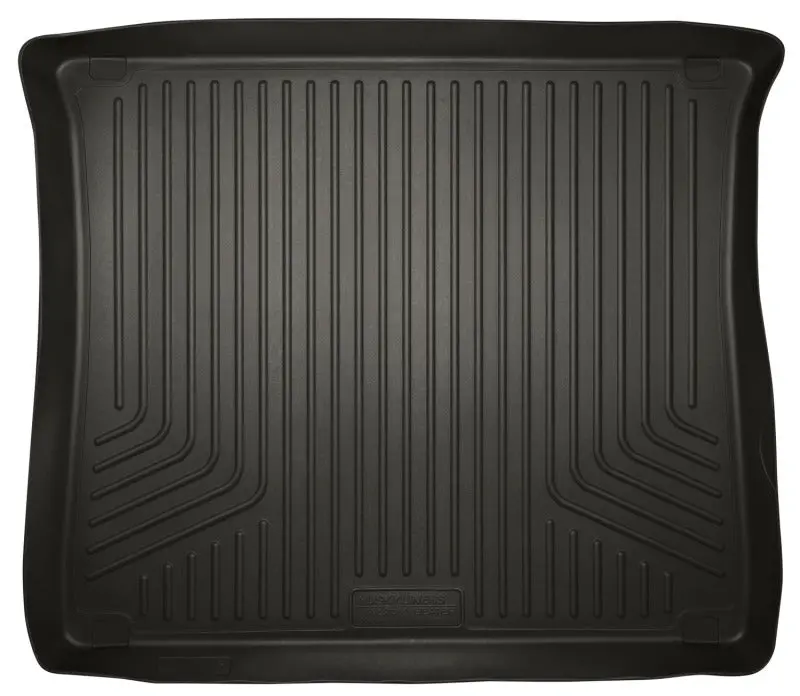 Husky Liners Weatherbeater Rear Cargo Mat – Lexus Gx460 (2010–2012), Black, Fits Folded Third Row 1