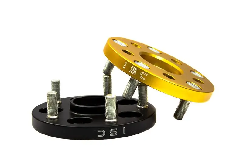 Isc Suspension 25Mm Hub-Centric Wheel Spacers – 5X114 Bolt Pattern, 56.1Mm Hub Bore, Black (Pair) 1