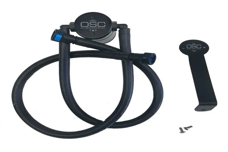 J&L Oil Separator For 2012–2015 Chevrolet Camaro Zl1 – Passenger Side, 3.0 Quart Capacity – Black Anodized 1