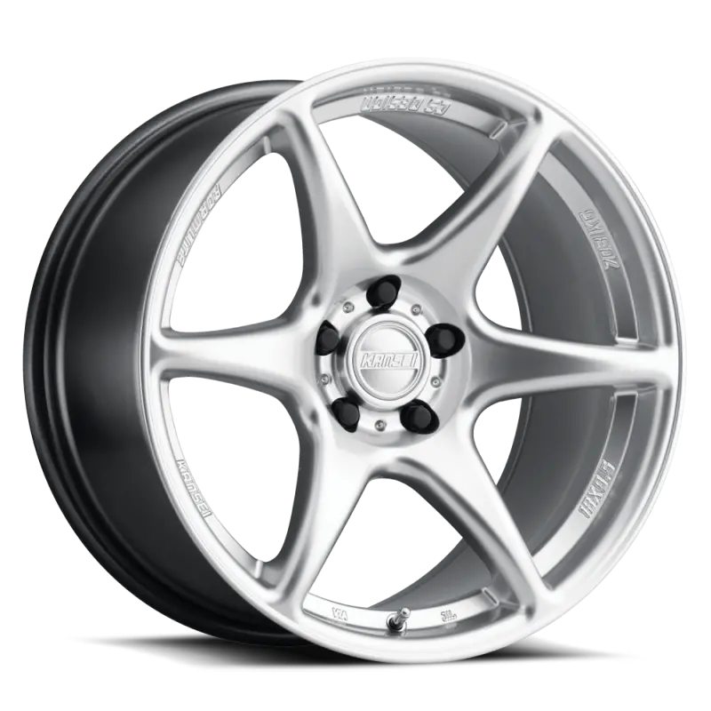 Kansei K11H Tandem Alloy Wheel – 15X7", 4X114.3, Zero Offset, 73.1Mm Bore, Hyper Silver Machined Lip 1