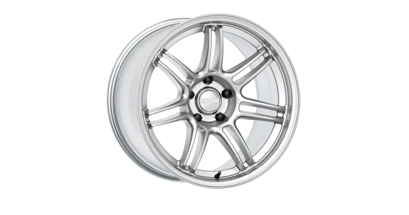 Kansei K17H Seven 19X9.5In / 5X120 Bp / 12Mm Offset / 72.56Mm  Bore - Hyper Silver 1