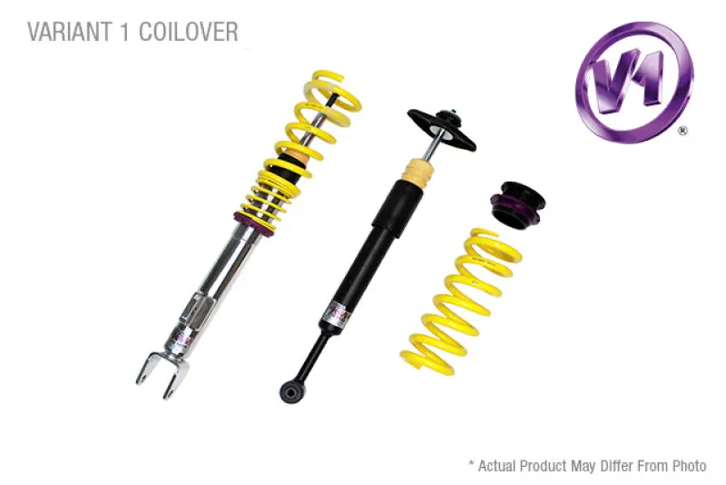 Kw Variant 1 Coilover Kit For 2012–2019 Bmw 3 Series F30 (3.0L Rwd), Non-Edc Compatible 1