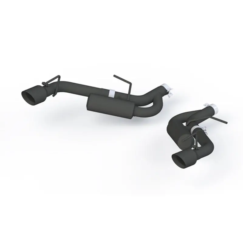 Mbrp Black-Coated Axle-Back Exhaust System For 2016–2019 Camaro V6 – 2.5-Inch Diameter, Dual 4-Inch Tips 1