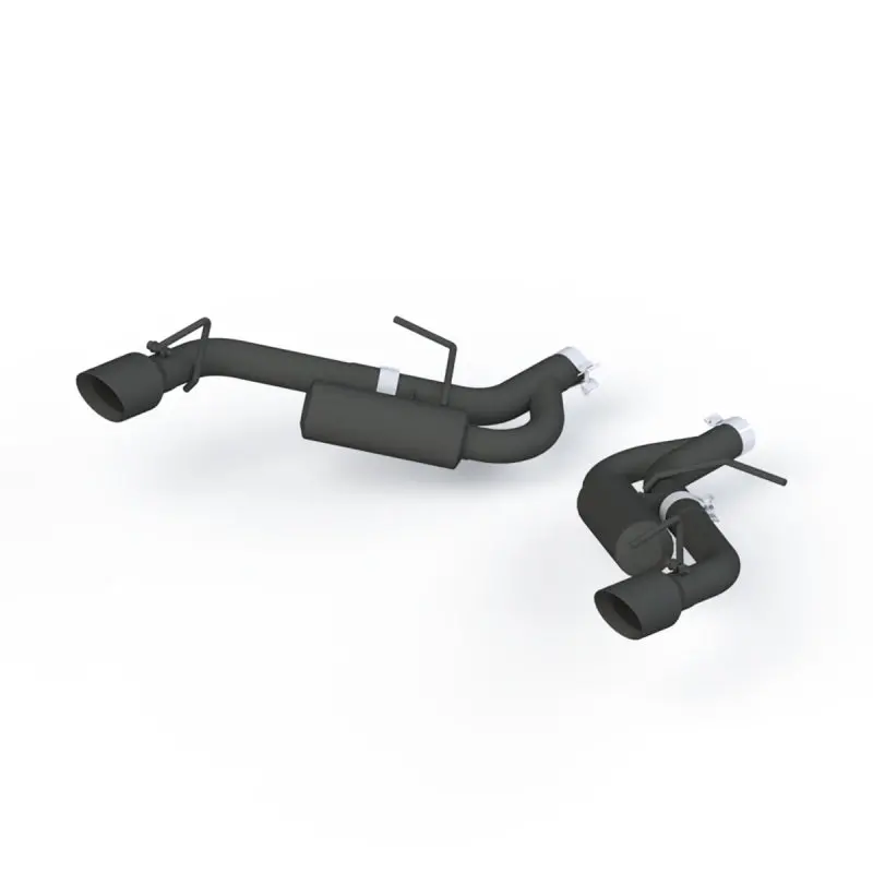 Mbrp Black-Coated Axle-Back Exhaust System For 2016–2019 Camaro V6 – 2.5-Inch Diameter, Dual 4-Inch Tips 2