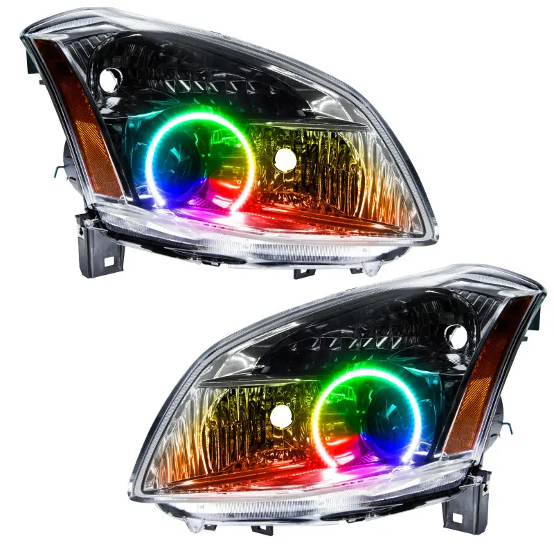 Oracle Colorshift Led Headlight Kit With 2.0 Controller For 2007–2008 Nissan Maxima Smd Halogen Systems 1
