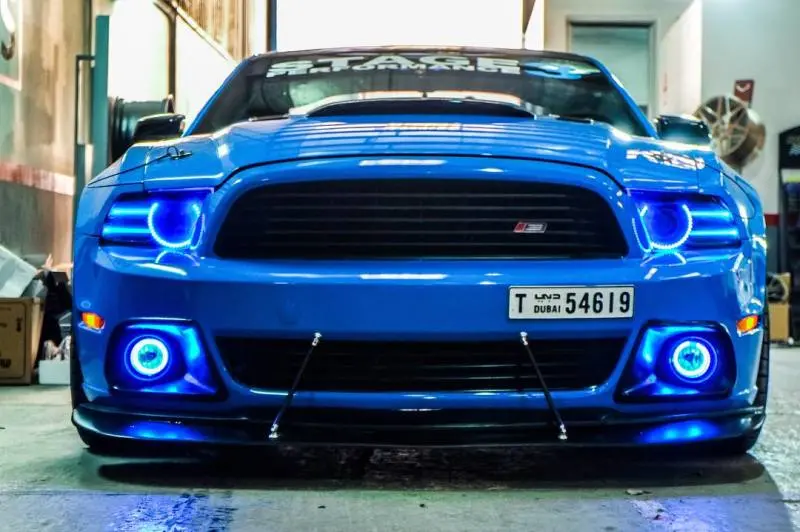 Oracle Halo Lighting Kit For 2010–2012 Ford Mustang – Projector Style With Colorshift Technology 2