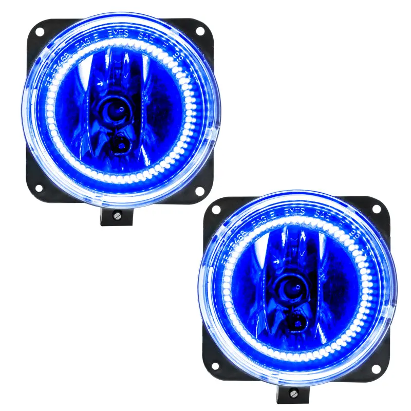 Oracle Lighting Blue Led Halo Fog Light Kit For 2005–2007 Ford Escape – Pre-Wired & Ready To Install 1