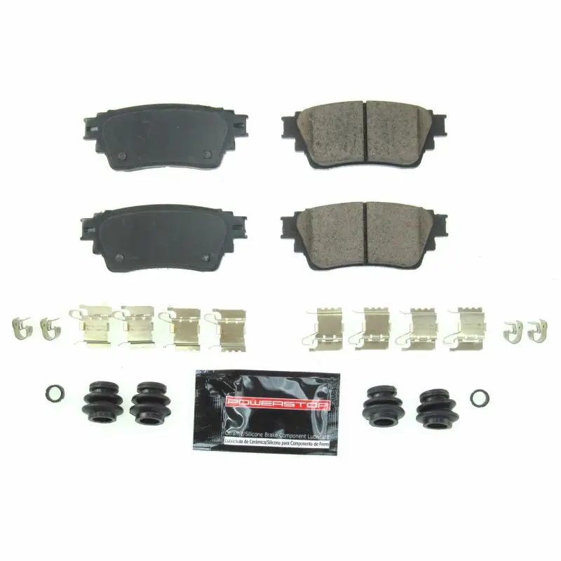 Power Stop Z23 Evolution Sport Brake Pads – Rear, With Hardware, For 2019 Mitsubishi Eclipse Cross 1
