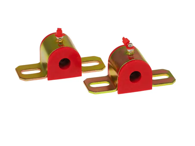 Prothane 5/8" Greasable Sway Bar Bushings – Type B Bracket, Red Polyurethane 1