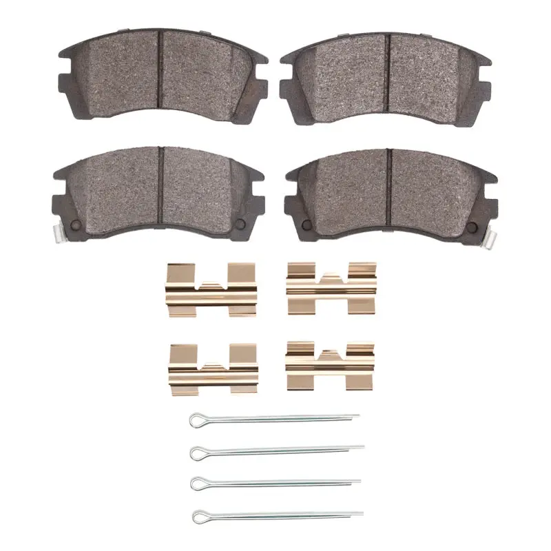 R1 Optimum Oe-Style Front Brake Pad And Hardware Kit For 1974–1986 Land Rover Range Rover 1