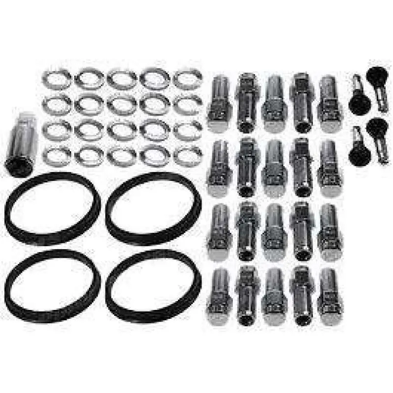 Race Star 1/2In Ford Open End Deluxe Lug Kit (Off Set Washers) - 20 Pk 1