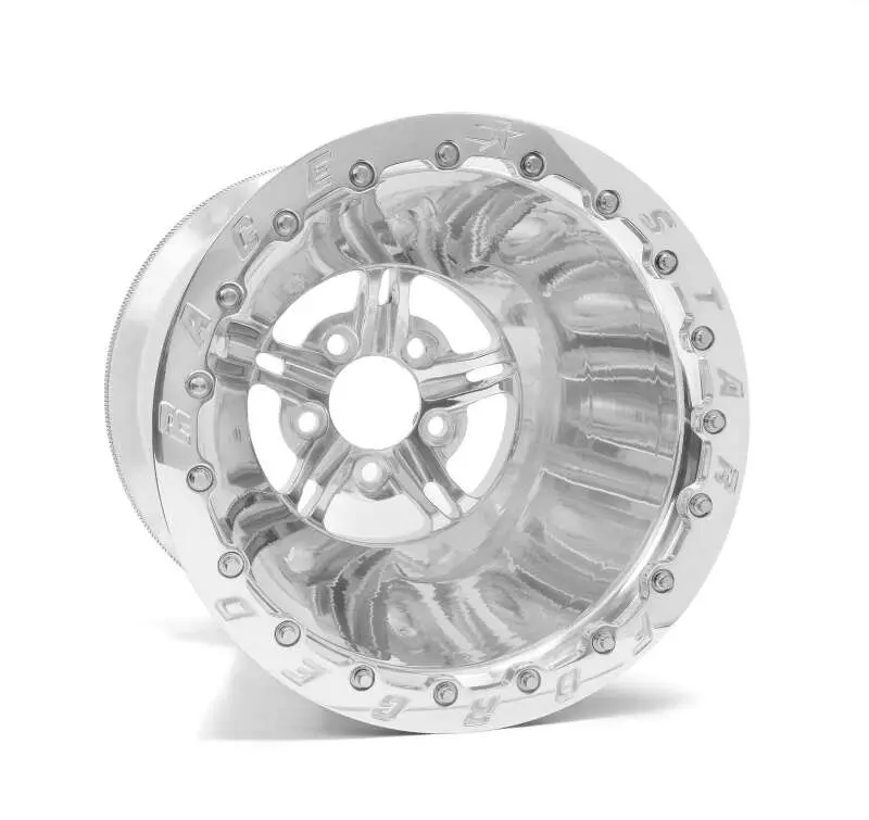 Race Star 63 Pro Forged Drag Wheel – 15X14", 5X4.5" Bolt Circle, 6" Backspace, Polished Finish 1