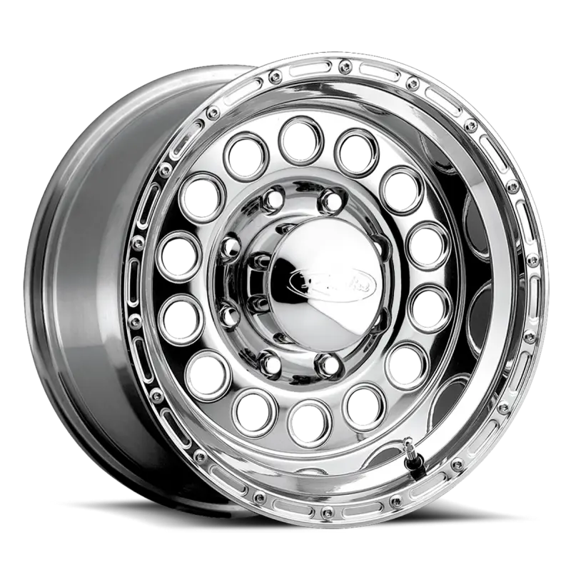 Raceline 887 Rock Crusher 17X9In / 5X139.7 Bp / 0Mm Offset / 107.95Mm Bore - Polished Wheel 1