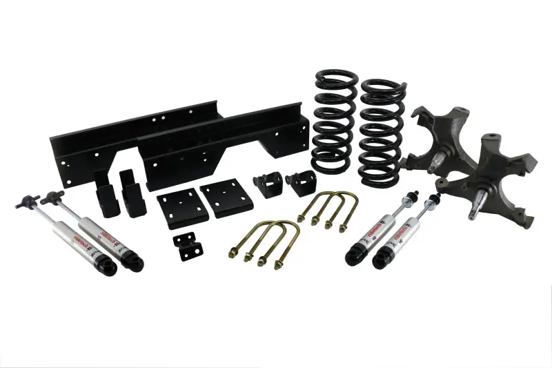 Ridetech Streetgrip Coilover System With Heavy-Duty Drop Spindles For 1988–1998 Chevy C1500 2Wd 1