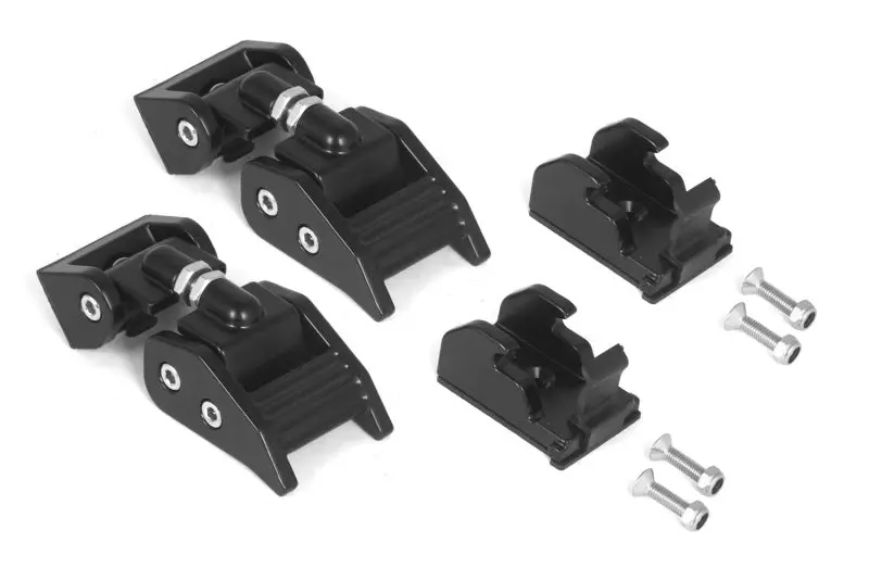 Rugged Ridge Aluminum Hood Latches For 1997–2006 Jeep Wrangler Tj 1