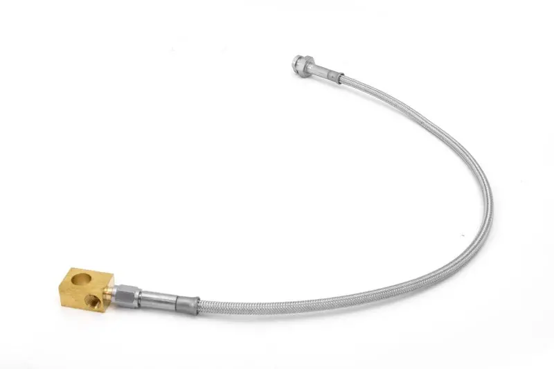 Rugged Ridge Rear Brake Hose Braided Ss 87-95 Jeep Wrangler Yj 2