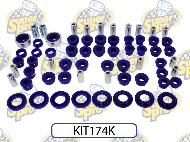 Superpro Front & Rear Control Arm Bushing Kit For 2013 Scion Fr-S Base Model 1