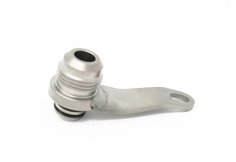 Torque Solution -10An Turbo Oil Return Fitting For Subaru Ej Series Engines 1