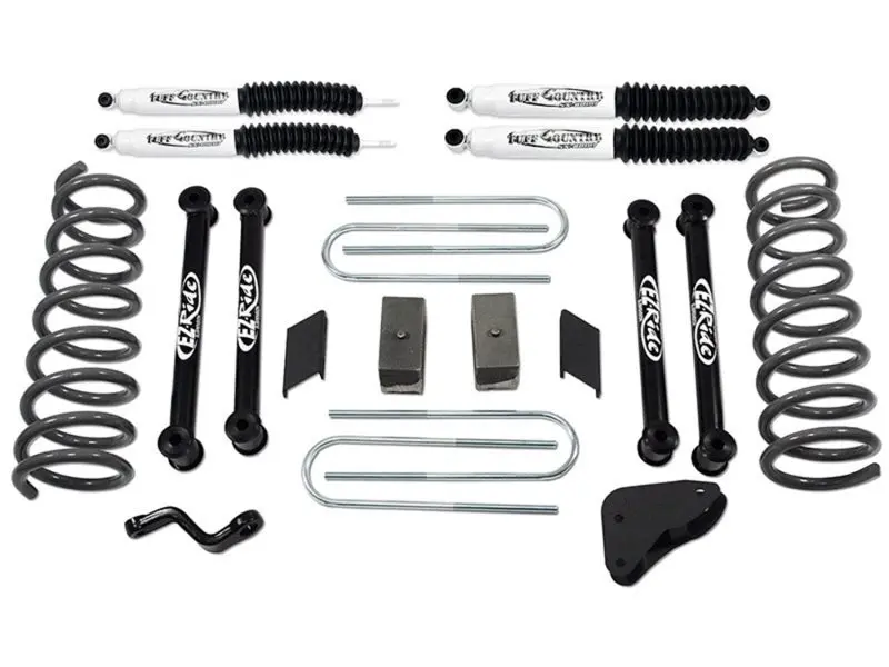 Tuff Country 09-12 Dodge Ram 3500 4X4 4.5In Lift Kit With Coil Springs (Sx8000 Shocks) 1