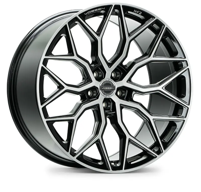 Vossen Hf-2 Brushed Gloss Black Forged Wheel – 20X9.5", 5X112, Et40, Deep Face, 66.56Mm Bore 1