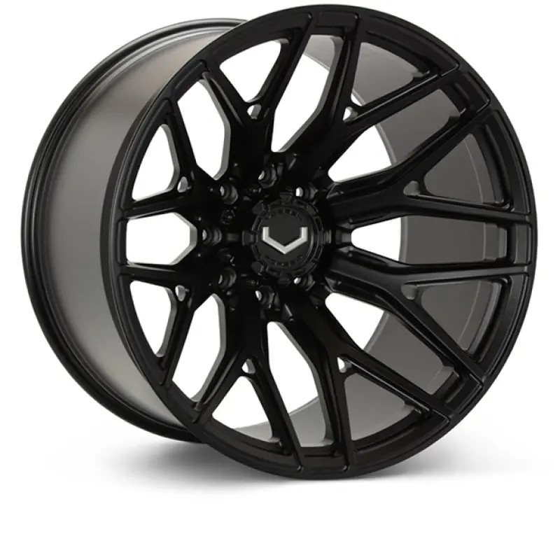 Vossen Vfx-03 24X14 - 6X139.7 - Et44 - Mega Deep - 78.1 - Satin Black Wheel 1