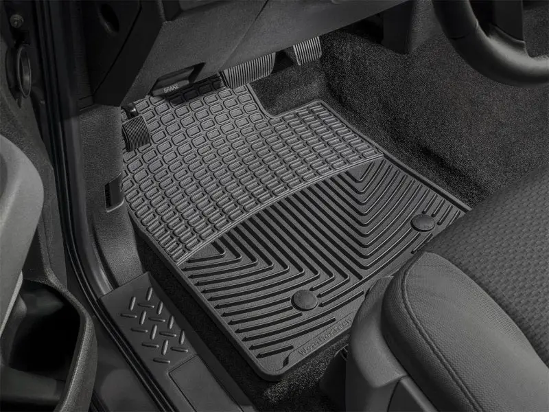 Weathertech 00-05 Hyundai Accent Front Rubber Mats - Black 2