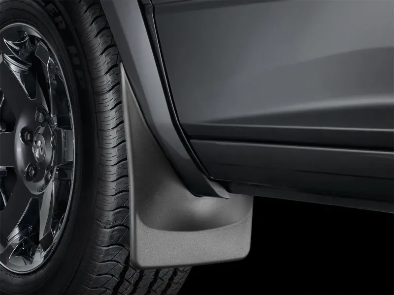 Weathertech 04-12 Chevrolet Colorado No Drill Mudflaps - Black 2