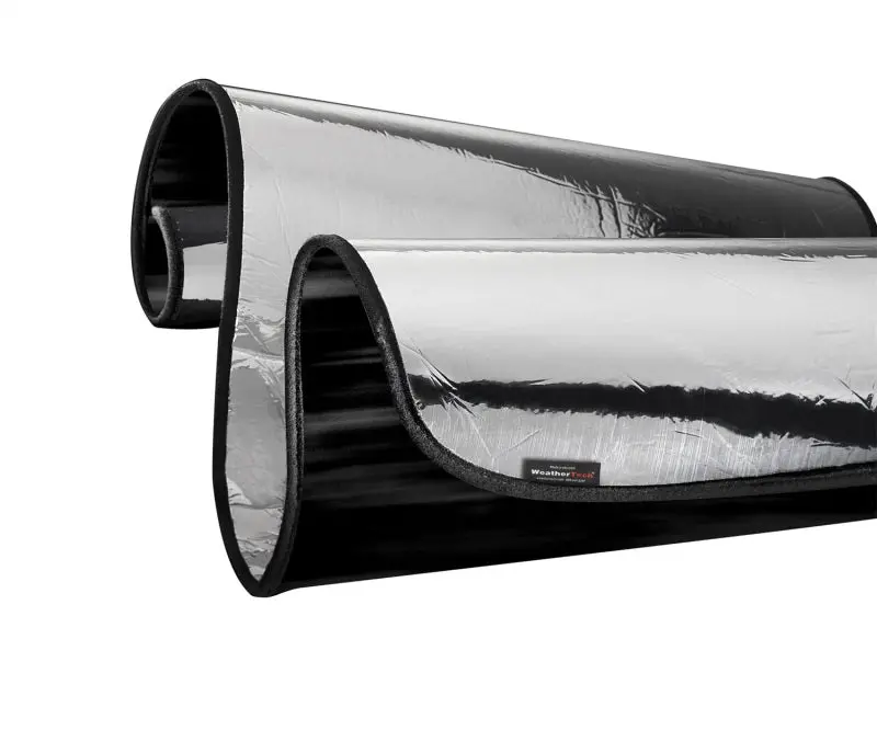 Weathertech 2024 Chevrolet Silverado Ev Sunshade Full Vehicle Kit - Silver/Black 1