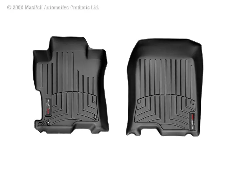 Weathertech Front Floorliner – Precision Fit For 2008–2012 Honda Accord, Black 1