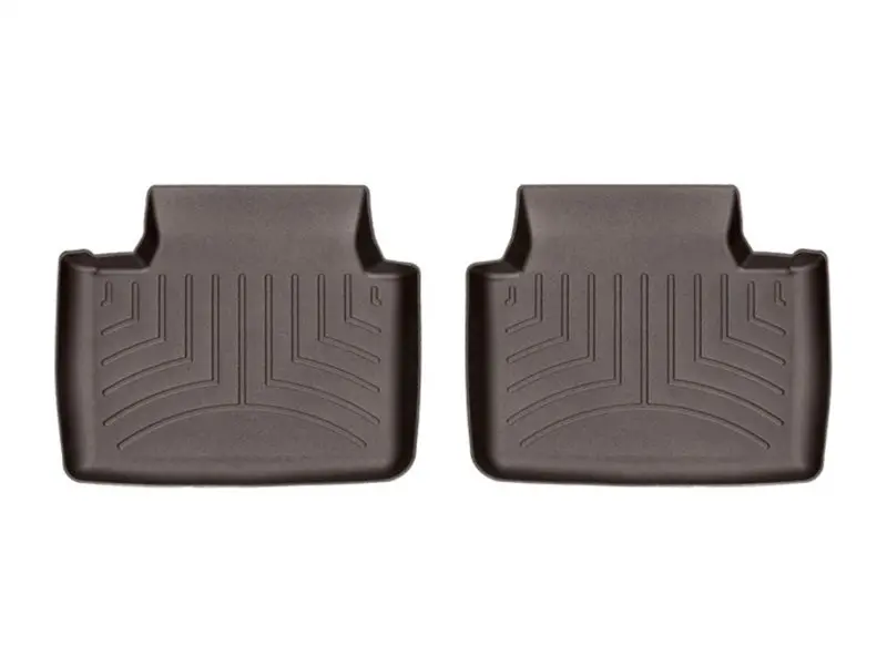 Weathertech Rear Floorliner For 2017+ Porsche Panamera – Cocoa-Colored, Custom-Fit All-Weather Protection 1