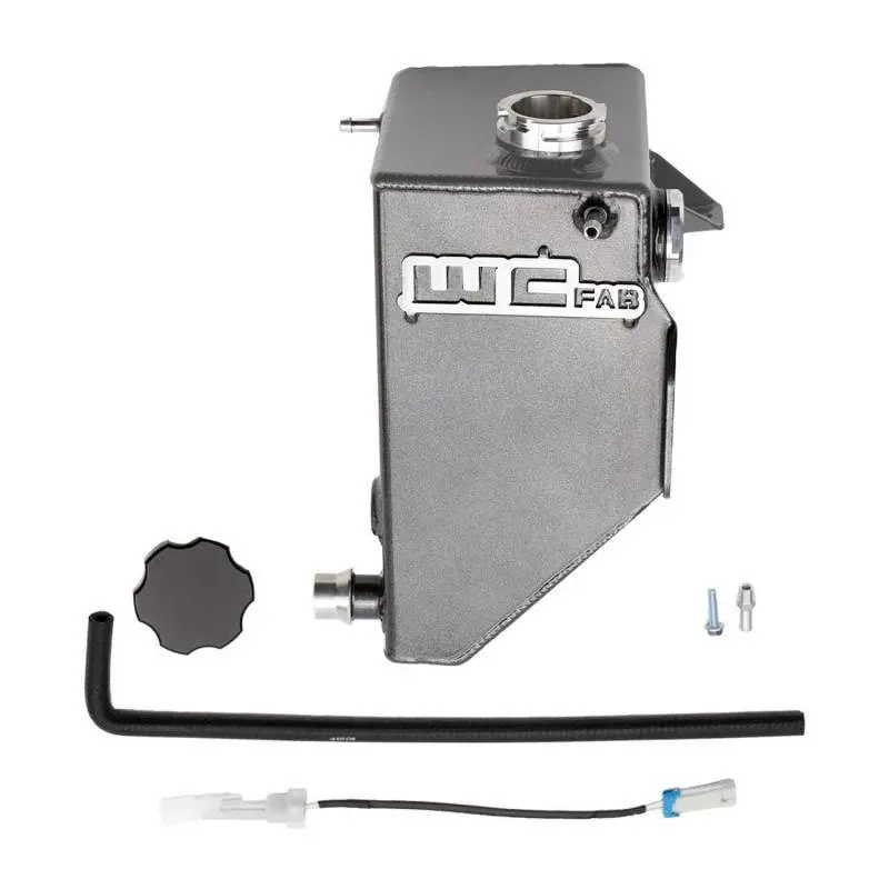 Wehrli Coolant Expansion Tank Kit For 2020–2024 Chevrolet-Gmc 6.6L L5P Duramax – Oem-Position Flat Black 1