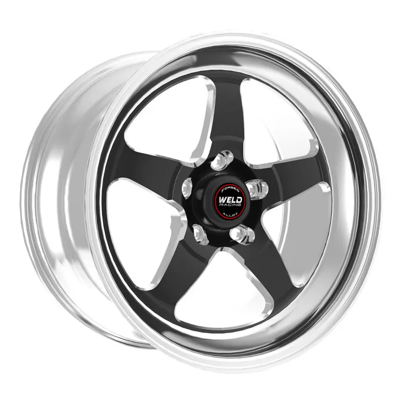 Weld S71 17X10.5 / 5X4.5 Bp / 5.7In. Bs Black Wheel (High Pad) - Non-Beadlock 2