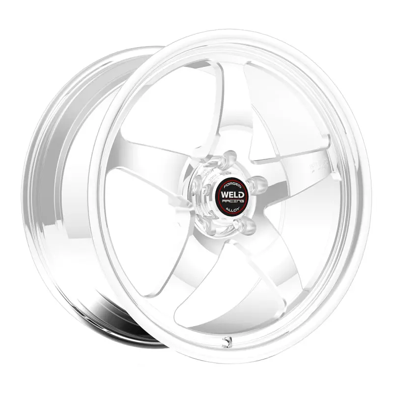 Weld S71 Polished Aluminum Wheel – 15X9.33, 5X5 Bolt Pattern, 5.5-Inch Backspace (Non-Beadlock) 2