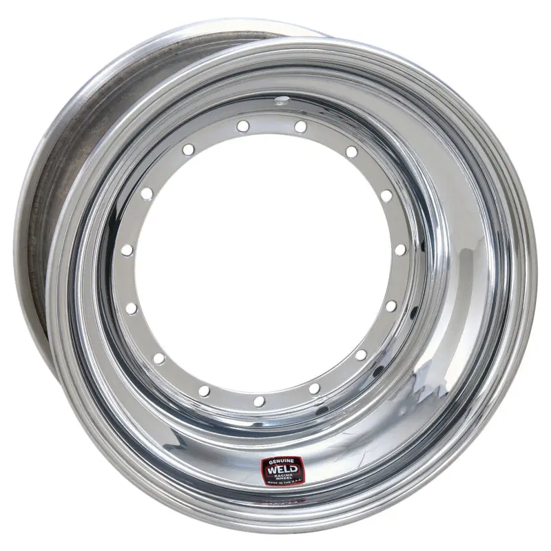 Weld Sprint Direct-Mount 15X8-Inch Polished Wheel Assembly – 5X9.75 Bolt Pattern, 5-Inch Backspace, No Beadlock 1