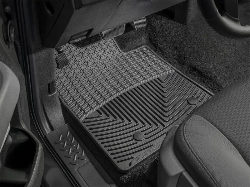 Wt Rubber Floor Mats – Rear Cargo Protection In Black 1